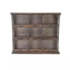 Kirklands Home Wooden Wall Cubby Hot