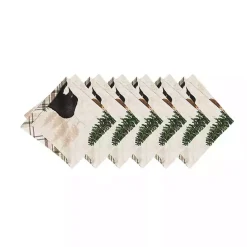 Christmas Dining & Entertaining>Kirklands Home Woodland Pines Napkins, Set of 6