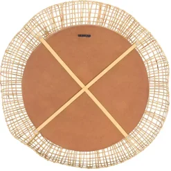 Kirklands Home Woven Natural Cane Round Alia Wall Mirror Sale
