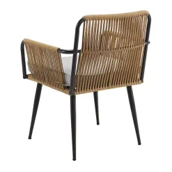 Kirklands Home Woven Neutrals 2-pc. Outdoor Armchair Set Clearance