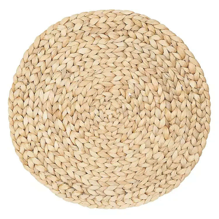 Kirklands Home Woven Seagrass Round Placemat Tan Best