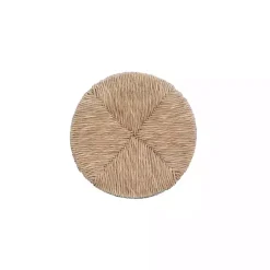 Kirklands Home Woven Seagrass Walnut Wood Swivel Counter Stool Tan Online
