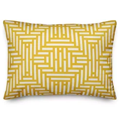 Kirklands Home Aztec Outdoor Accent Pillow Yellow Online