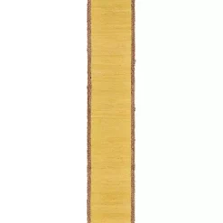 Kirklands Home Braided Jute Table Runner Yellow Best