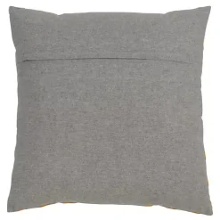 Pillows>Kirklands Home Yellow Crosshatch Stitch Cotton Throw Pillow