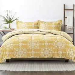 Kirklands Home Daisy Medallion Queen 3-pc. Comforter Set Yellow Discount