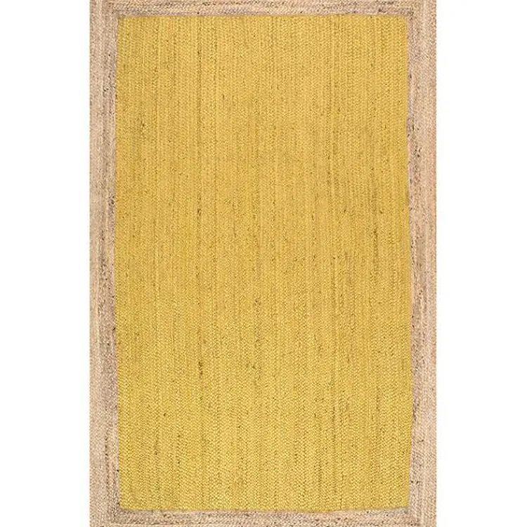 Kirklands Home Yellow Eugene Woven Area Rug, 5x8 Best