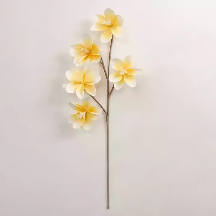 Stems & Bouquets>Kirklands Home Yellow Japanese Magnolia Foam Spray