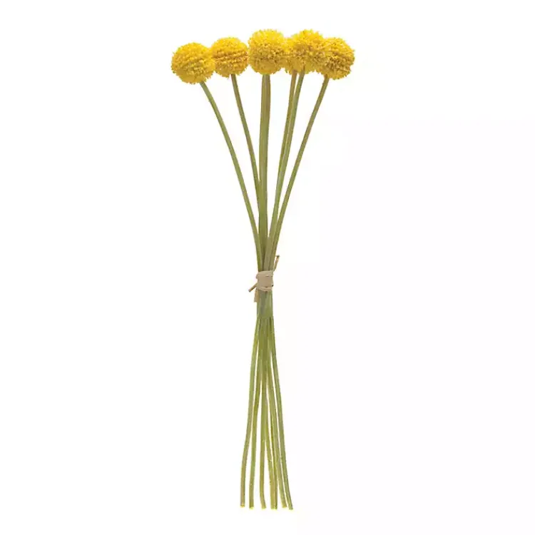 Stems & Bouquets>Kirklands Home Pod Sprays, Set of 6 Yellow