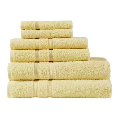 Kirklands Home Turkish Cotton 6-pc. Towel Set Yellow Hot
