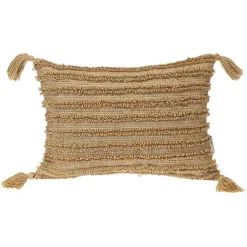Pillows>Kirklands Home Woven Stripes Lumbar Pillow Yellow