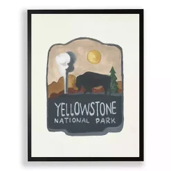 Kirklands Home Yellowstone National Park Framed Art Print Clearance