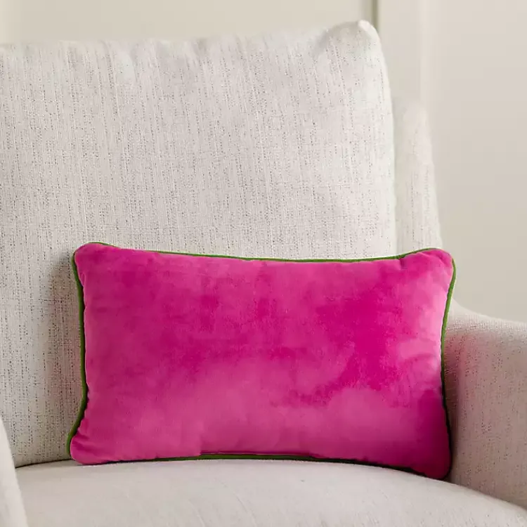 Pillows>Kirklands Home You Better Not Pout Needlepoint Pillow