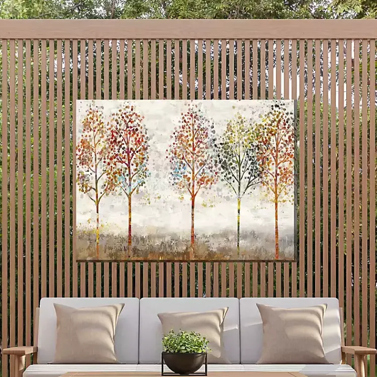 Kirklands Home Young Forest Trees Outdoor Canvas Art Print Online
