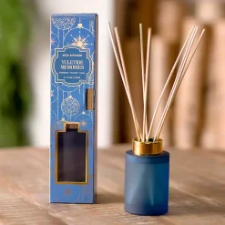 Home Fragrance>Kirklands Home Yuletide Memories Diffuser Set Blue