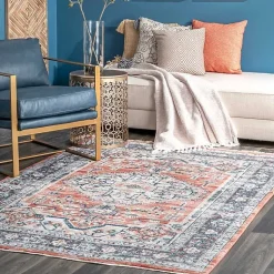 Kirklands Home Zara Medallion Area Rug, 5x7 Discount