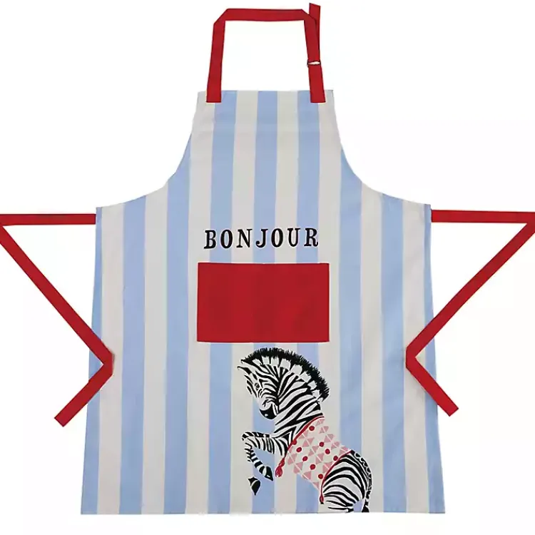 Kirklands Home Zebra Bonjour Apron Online