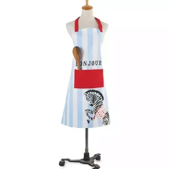 Kirklands Home Zebra Bonjour Apron Online